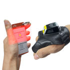 Parmak Tetikleyici Palm Eldiven Kablosuz QR Kod Tarayıcı 550mAh Değiştirilebilir Pil