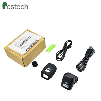 FS03 Mini Qr Code Giyilebilir Bluetooth 2D Barkod Tarayıcı Parmak Yüzük Tarayıcı